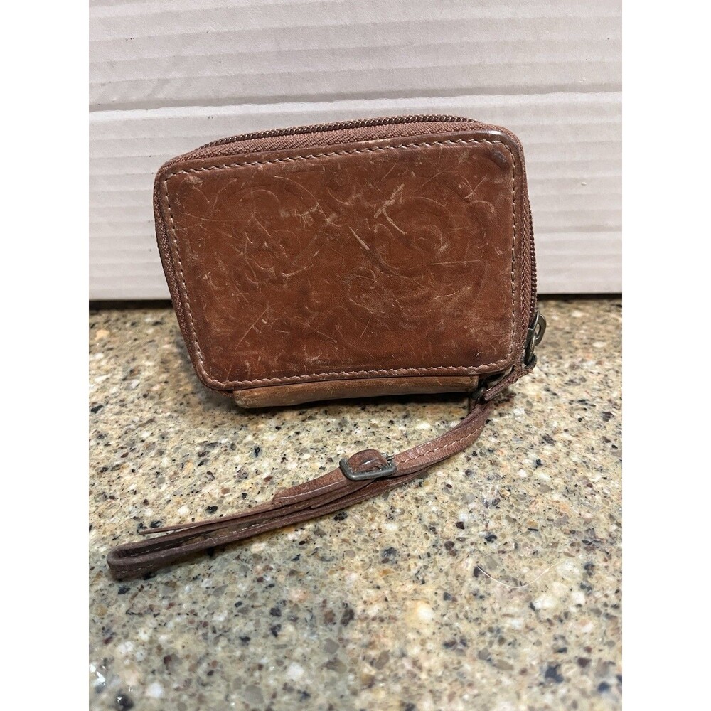 American Eagle Leather Change Purse